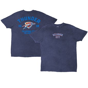 Unisex Stadium Essentials Denim Oklahoma City Thunder Get Back Oversized Vintage Wash T-Shirt