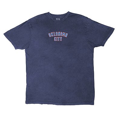 Unisex Stadium Essentials Denim Oklahoma City Thunder Get Back Oversized Vintage Wash T-Shirt