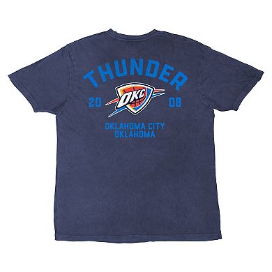 Unisex Stadium Essentials Denim Oklahoma City Thunder Get Back Oversized Vintage Wash T-Shirt
