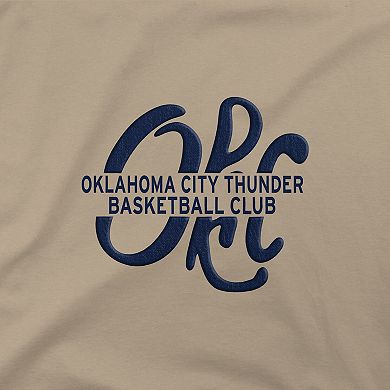 Unisex Stadium Essentials Tan Oklahoma City Thunder Thunder Up Urban T-Shirt