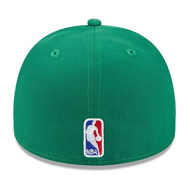 Men's New Era Kelly Green Boston Celtics 2025 NBA Draft A-Frame 59FIFTY Fitted Hat