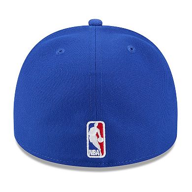 Men's New Era Royal Golden State Warriors 2025 NBA Draft A-Frame 59FIFTY Fitted Hat