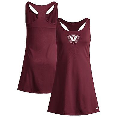 Women's adidas Maroon Texas A&M Aggies Spring Fling Active Racerback Skort Dress