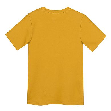 Preschool Nike Gold Pittsburgh Steelers Icon Legend Performance T-Shirt