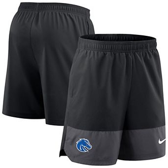 Men's Nike Black Boise State Broncos 2025 Sideline Performance Shorts
