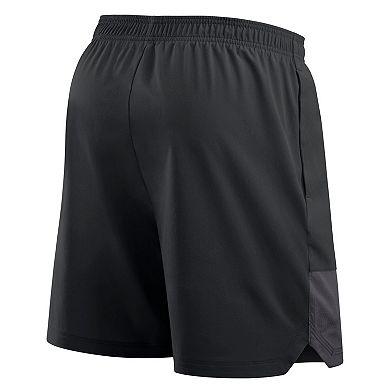 Men's Nike Black Boise State Broncos 2025 Sideline Performance Shorts