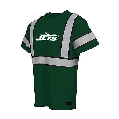 Men's Green New York Jets Safety Heavyweight T-Shirt