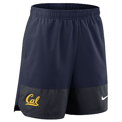 Men's Nike Navy Cal Bears 2025 Sideline Performance Shorts