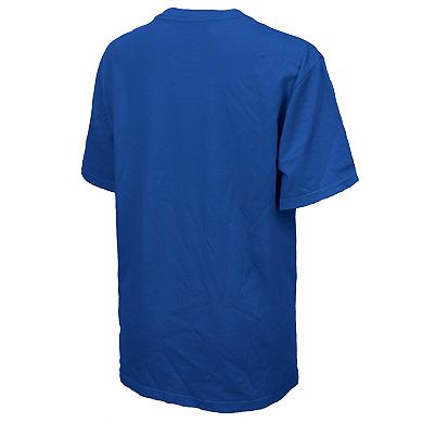 Women's Majestic Threads Royal New York Knicks Oversized T-Shirt