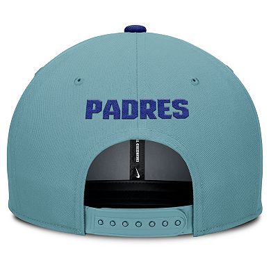Men's Nike Turquoise San Diego Padres Father's Day Pro Performance Snapback Hat