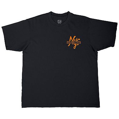 Unisex Stadium Essentials Black New York Knicks Oversized Forever NYC T-Shirt