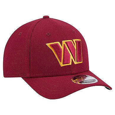 Men's New Era Burgundy Washington Commanders Team Collection 9FORTY M-Crown Adjustable Hat