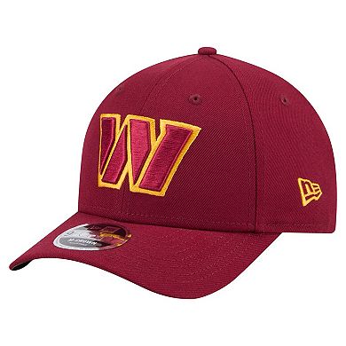 Men's New Era Burgundy Washington Commanders Team Collection 9FORTY M-Crown Adjustable Hat