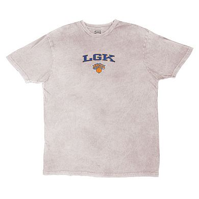 Unisex Stadium Essentials Gray New York Knicks Oversized LGK Vintage T-Shirt