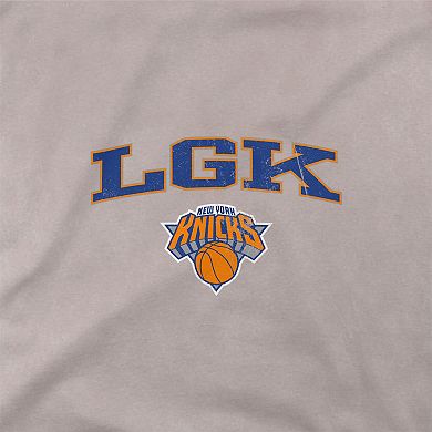 Unisex Stadium Essentials Gray New York Knicks Oversized LGK Vintage T-Shirt