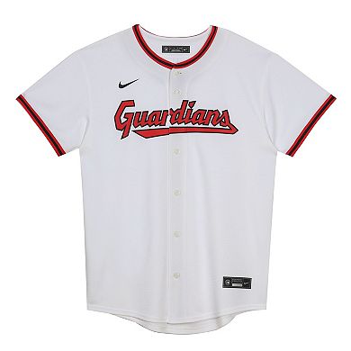 Preschool Nike Jos̩ Ram _rez White Cleveland Guardians Home Player Jersey