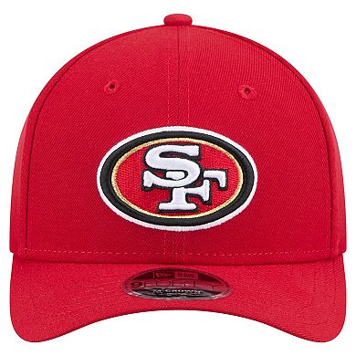 Men's New Era Scarlet San Francisco 49ers Team Collection 9FORTY M-Crown Adjustable Hat