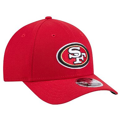 Men's New Era Scarlet San Francisco 49ers Team Collection 9FORTY M-Crown Adjustable Hat