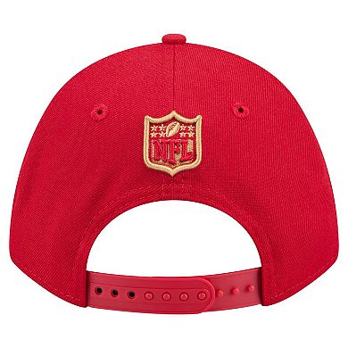 Men's New Era Scarlet San Francisco 49ers Team Collection 9FORTY M-Crown Adjustable Hat