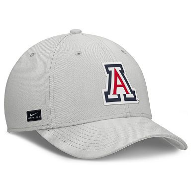 Men's Nike Gray Arizona Wildcats Rise Practice Performance Flex Hat