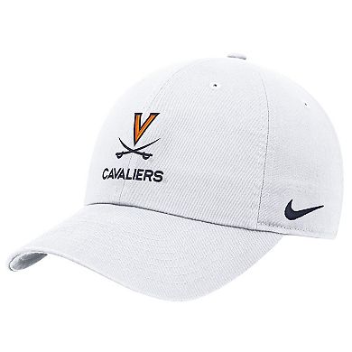 Men's Nike White Virginia Cavaliers 2025 On-Field Club Adjustable Hat