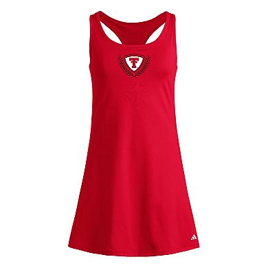 Women's adidas Red Texas Tech Red Raiders Spring Fling Active Racerback Skort Dress