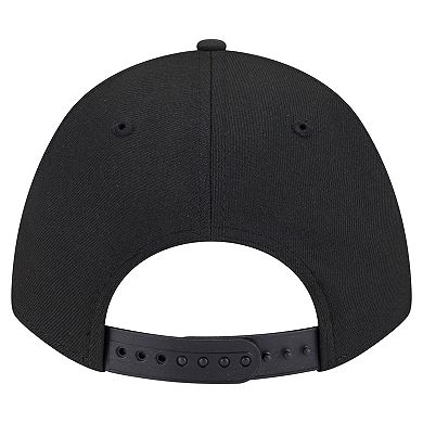 Men's New Era Black Las Vegas Raiders Team Collection 9FORTY M-Crown A-Frame Adjustable Hat