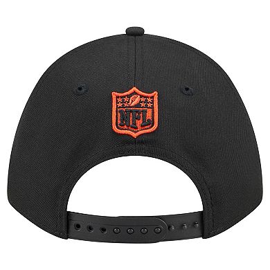 Men's New Era Black Cincinnati Bengals Team Collection 9FORTY M-Crown Adjustable Hat