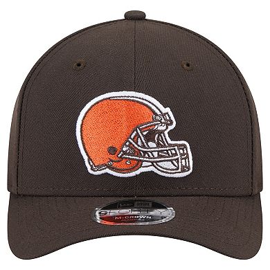 Men's New Era Brown Cleveland Browns Team Collection 9FORTY M-Crown Adjustable Hat
