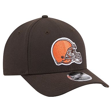 Men's New Era Brown Cleveland Browns Team Collection 9FORTY M-Crown Adjustable Hat