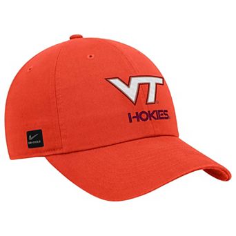 Men's Nike Orange Virginia Tech Hokies 2025 On-Field Club Adjustable Hat