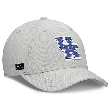 Men's Nike Gray Kentucky Wildcats Rise Practice Performance Flex Hat