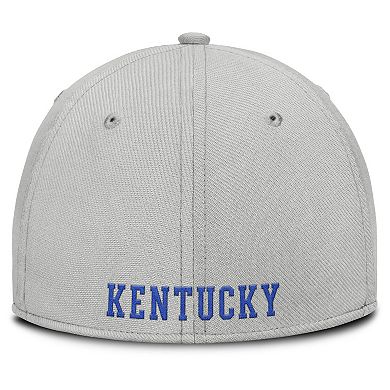 Men's Nike Gray Kentucky Wildcats Rise Practice Performance Flex Hat
