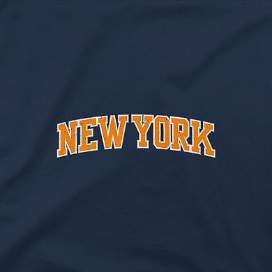 Men's Stadium Essentials Navy New York Knicks Get Back Heavyweight Urban T-Shirt