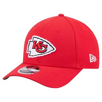 Men's New Era Red Kansas City Chiefs Team Collection 9FORTY M-Crown Adjustable Hat