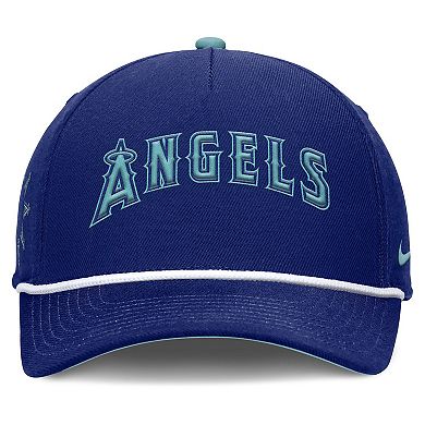 Men's Nike Royal Los Angeles Angels Father's Day Rise Adjustable Hat