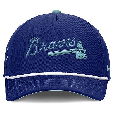 Men's Nike Royal Atlanta Braves Father's Day Rise Adjustable Hat