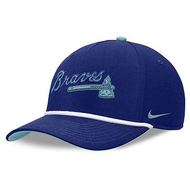 Men's Nike Royal Atlanta Braves Father's Day Rise Adjustable Hat
