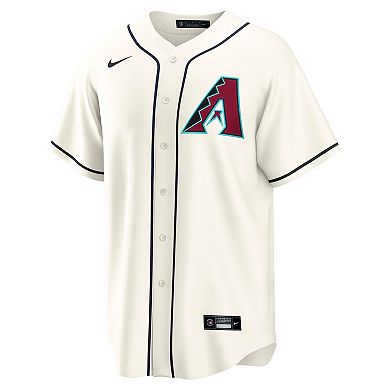 Men's Nike Ketel Marte Cream Arizona Diamondbacks Home Replica Jersey
