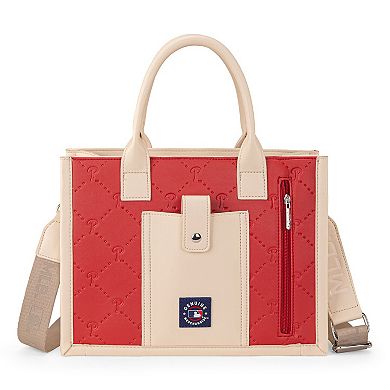 Montana West Philadelphia Phillies Whipstitch Crossbody Tote