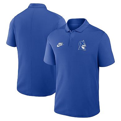 Men's Nike Royal Duke Blue Devils Primetime Victory Legacy Vault Logo Performance Polo