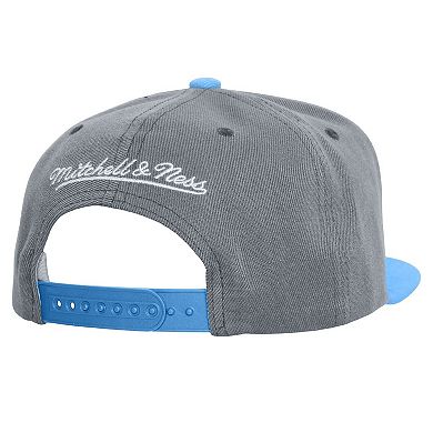 Men's Mitchell & Ness Gray Montreal Expos Cooperstown Collection Basic Flip Snapback Hat