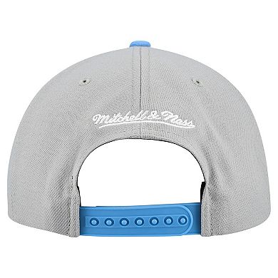 Men's Mitchell & Ness Gray Montreal Expos Cooperstown Collection Basic Flip Snapback Hat