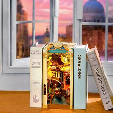 DIY 3D Book Nook Kit - Romantic Venice 110pcs