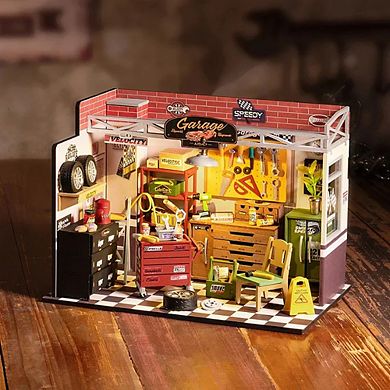 DIY 3D House Puzzle - Garage Workshop 157pcs