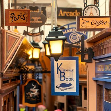 DIY 3D Book Nook Kit - Paris Arcade Dating 148pcs