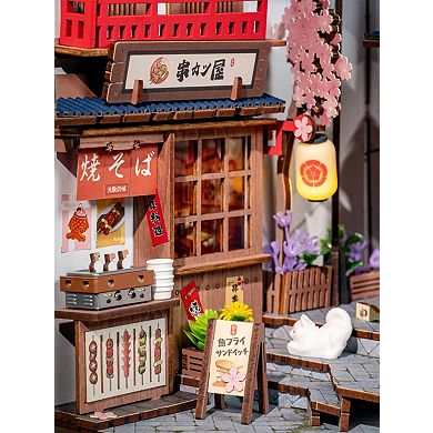 DIY 3D Book Nook Kit - Sakura Wine Alley 249pcs