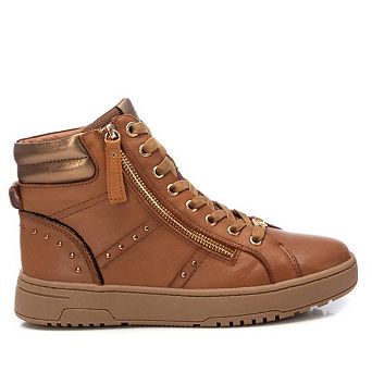 Carmela Collection Leather Sneaker Booties By Xti