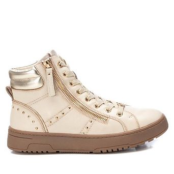 Carmela Collection Leather Sneaker Booties By Xti