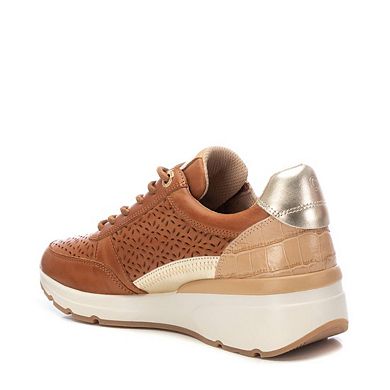 Carmela Collection Women's Leather Casual Sneakers By Xti